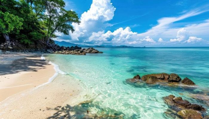 Phuket thailand shoreline outdoors horizon.